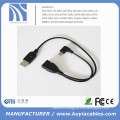 Micro 5 Pin Male+ Female USB OTG Cable with USB Male for Power supply Micro USB Host OTG Cable With USB Plug Power